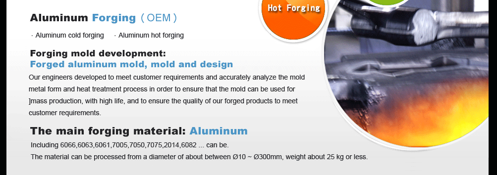 Aluminum forging