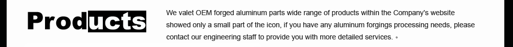 Aluminum forging